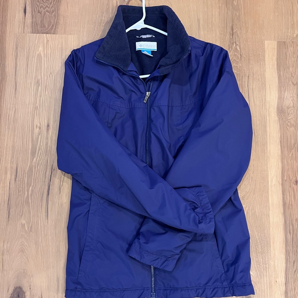 Columbia purple Windbreaker Jacket